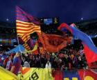 F. C. Барселона флаг